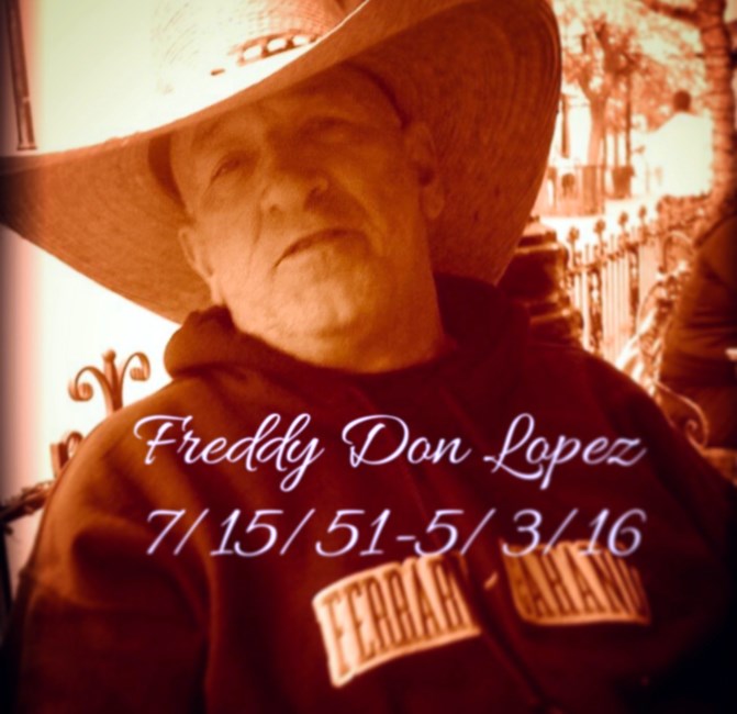 Avis de décès de Freddy Don Lopez