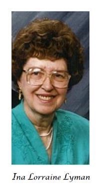 Obituary of Ina Lorraine Lyman