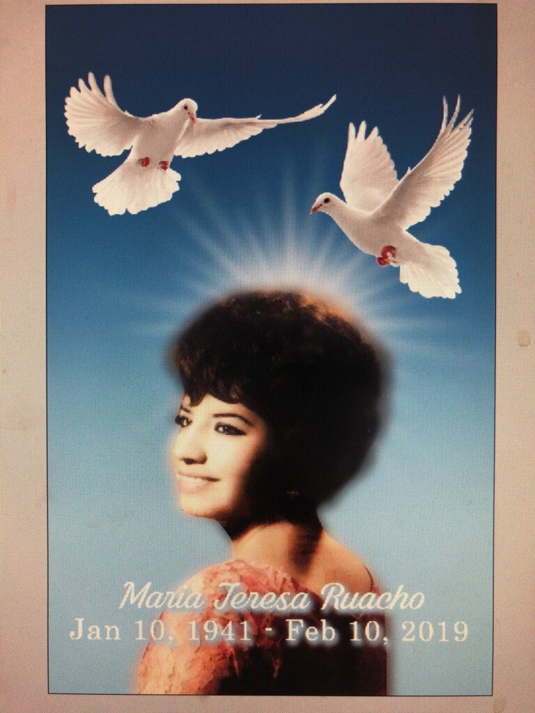Obituary of Maria Teresa Ruacho