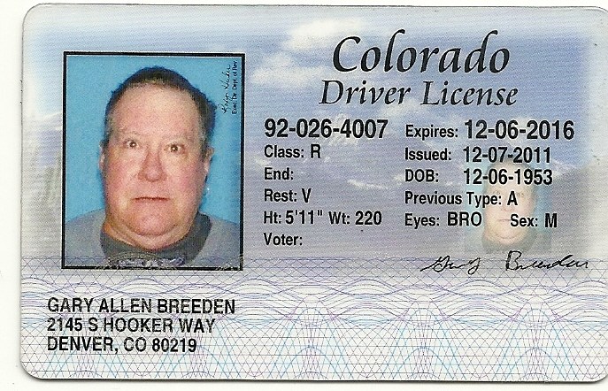 Obituary of Gary Breeden