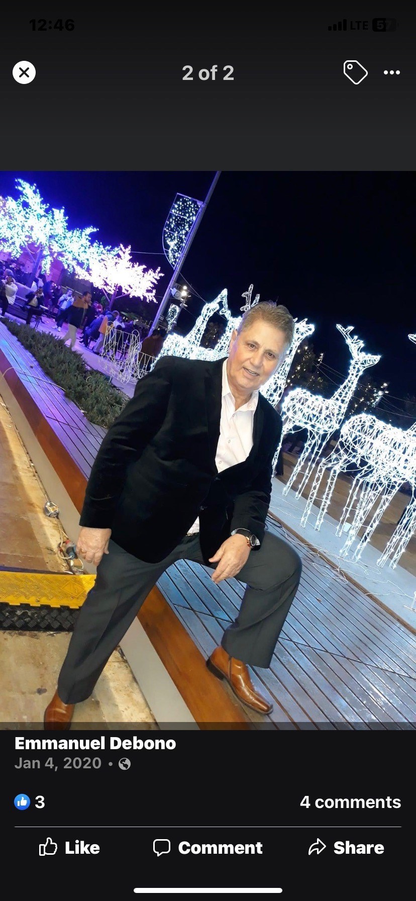 Obituary of Emmanuel DeBono