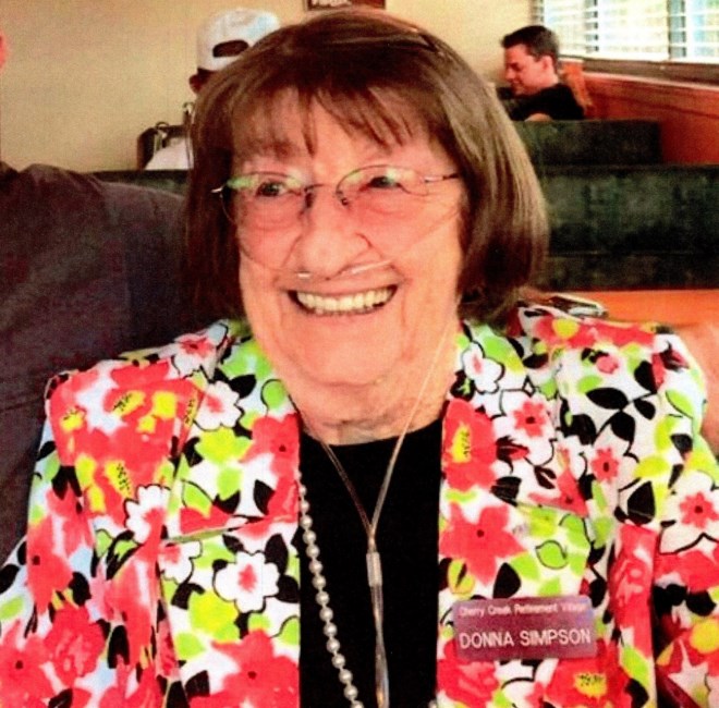 Obituary of Donna Mae Simpson