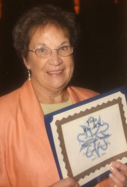 Obituario de Mrs. Viola Roy