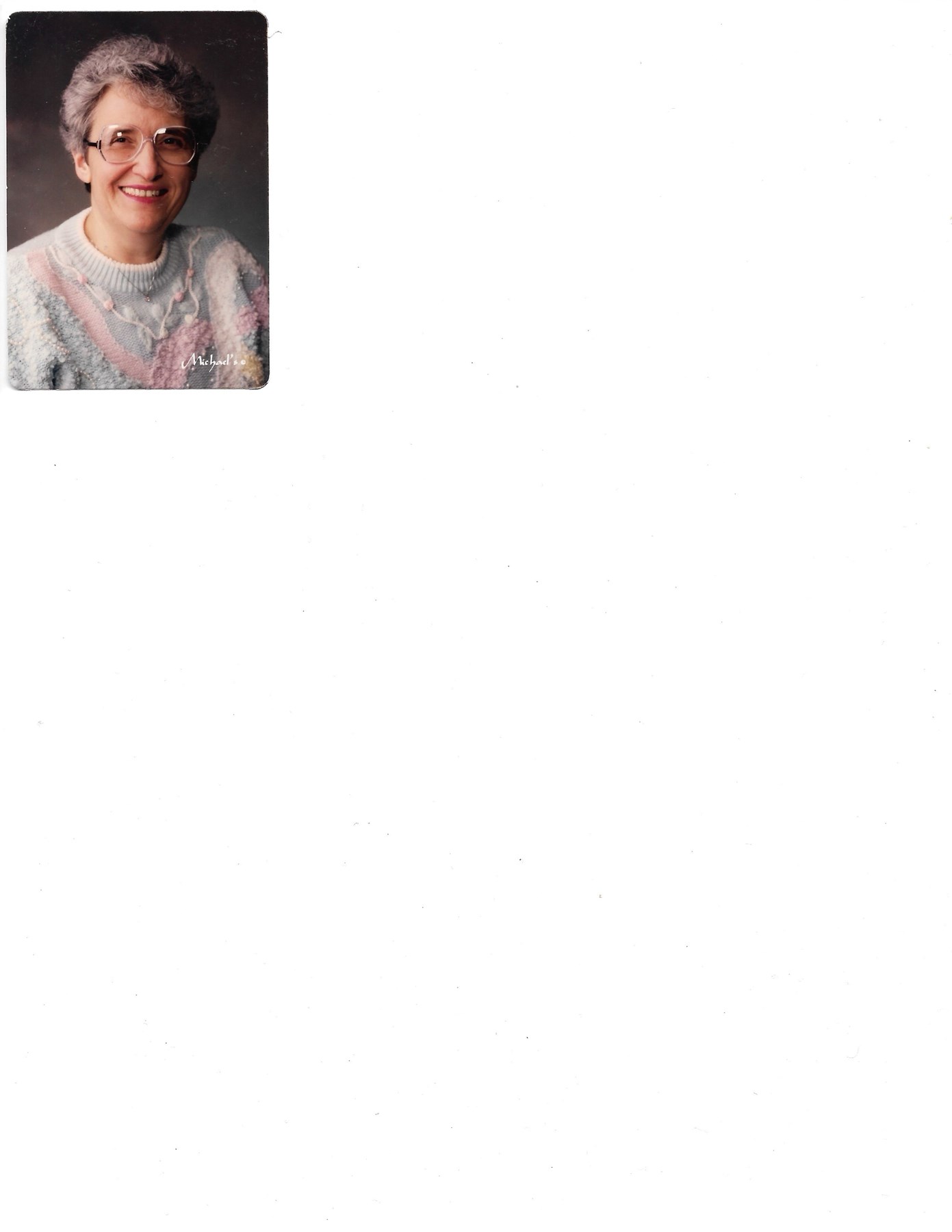 Obituary of Gertrude A. Herber