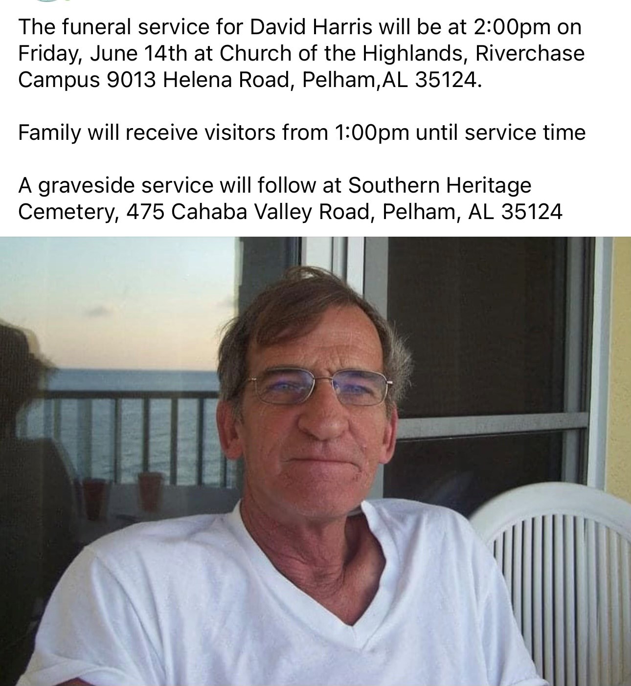 Obituary of David Lawrence Harris