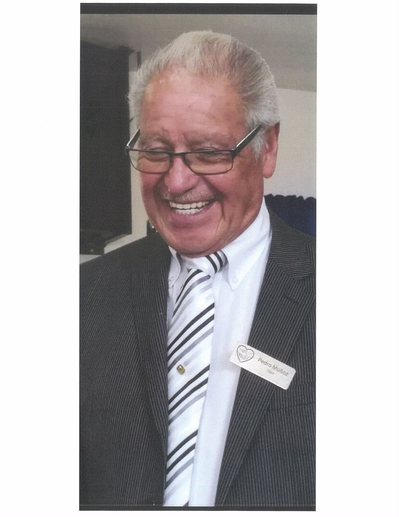Obituary of Pedro Abundio Munoz