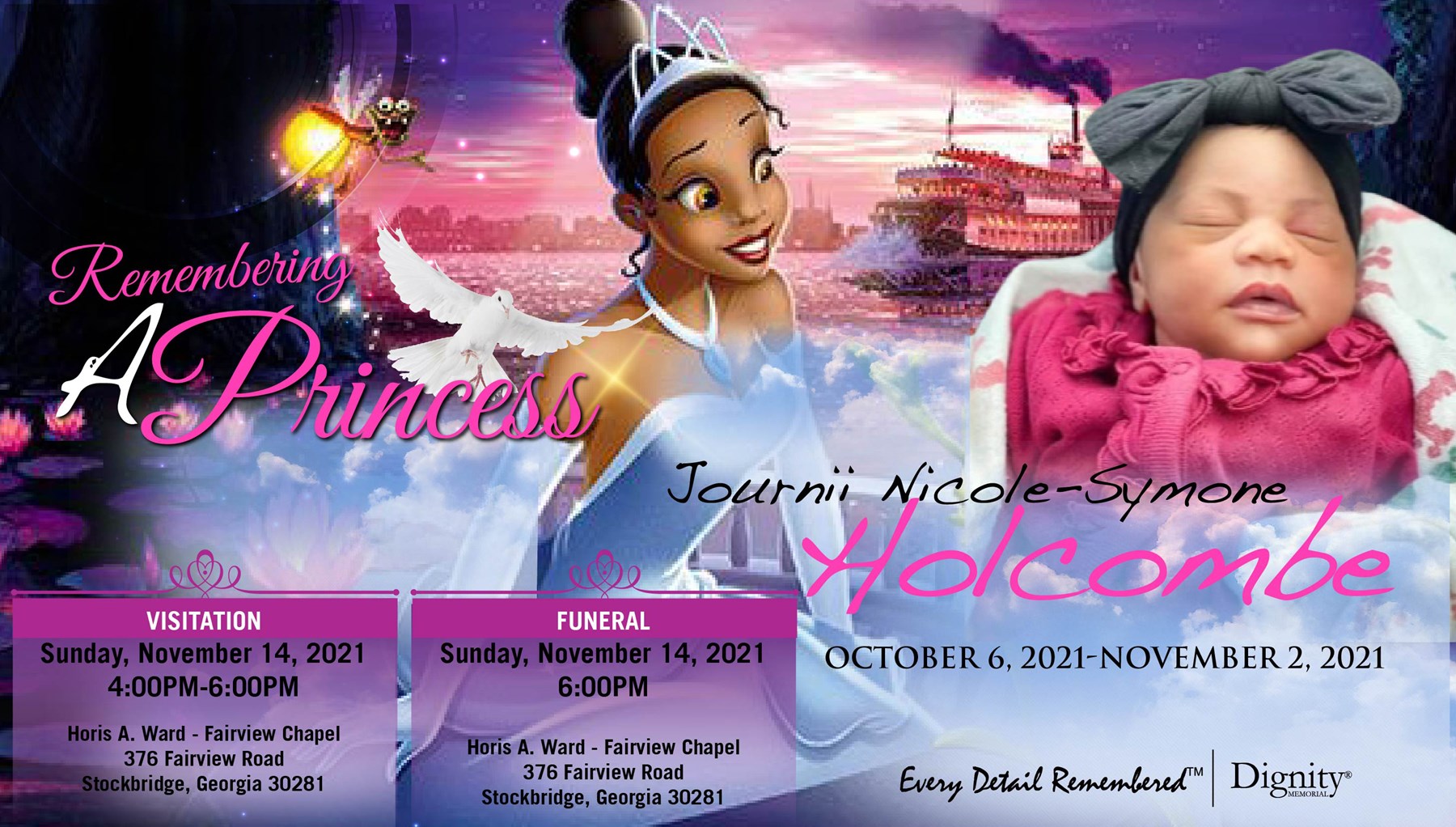 Obituary of Journii Nicole-Symone Holcombe