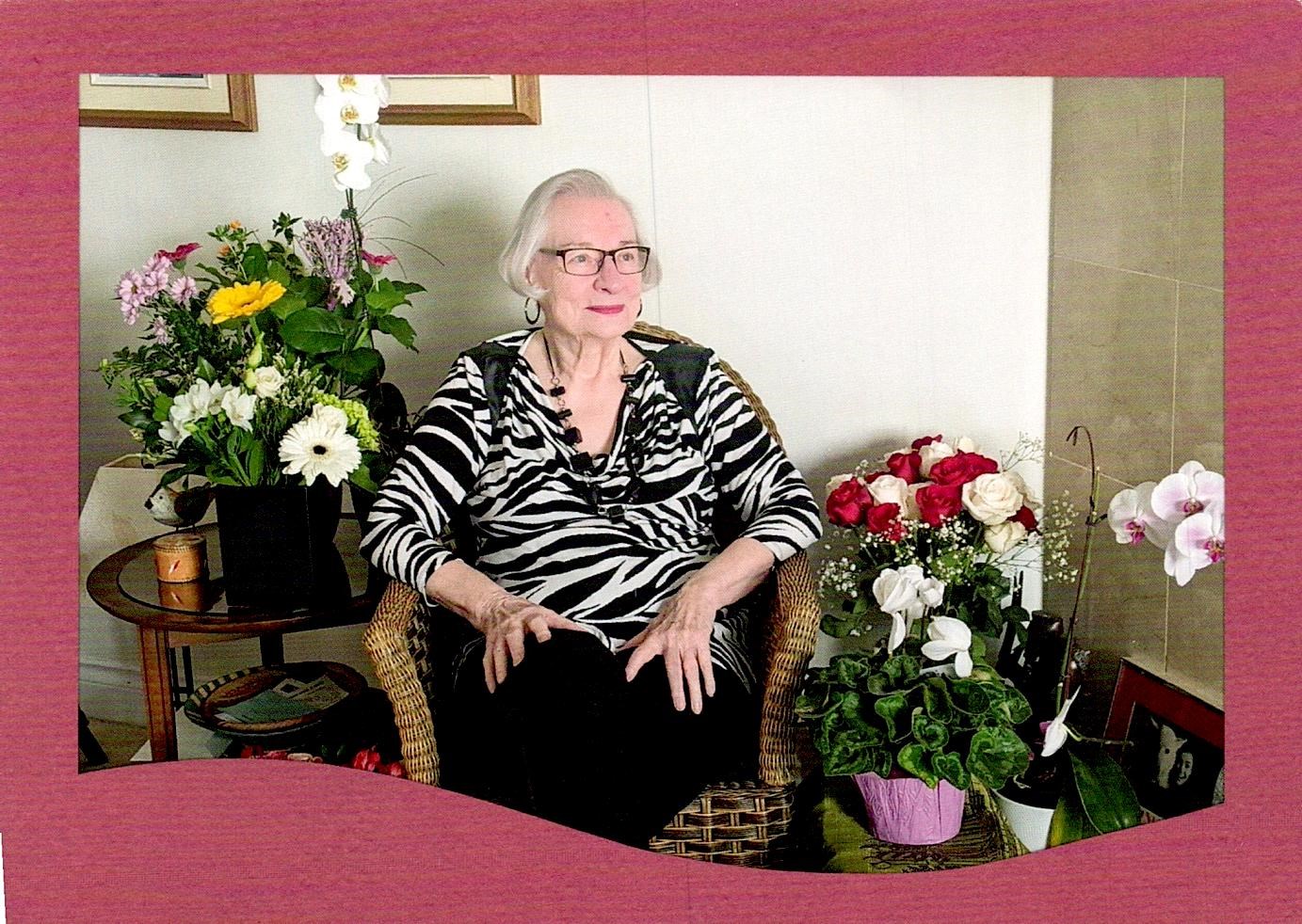 Obituary of Justine Mary Hodson