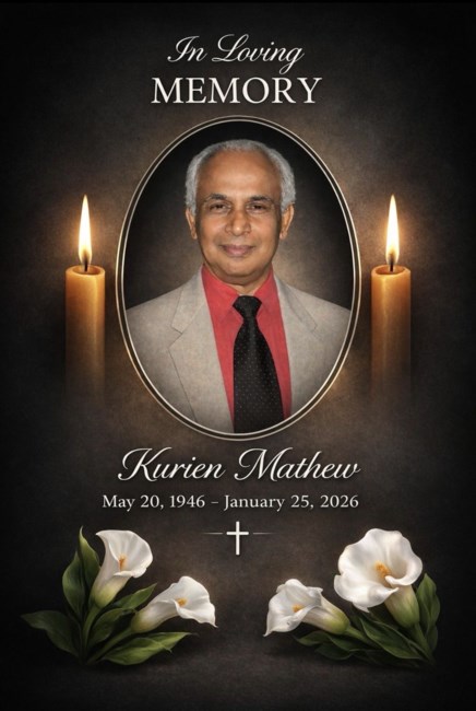 Obituary of Kurien Mathew