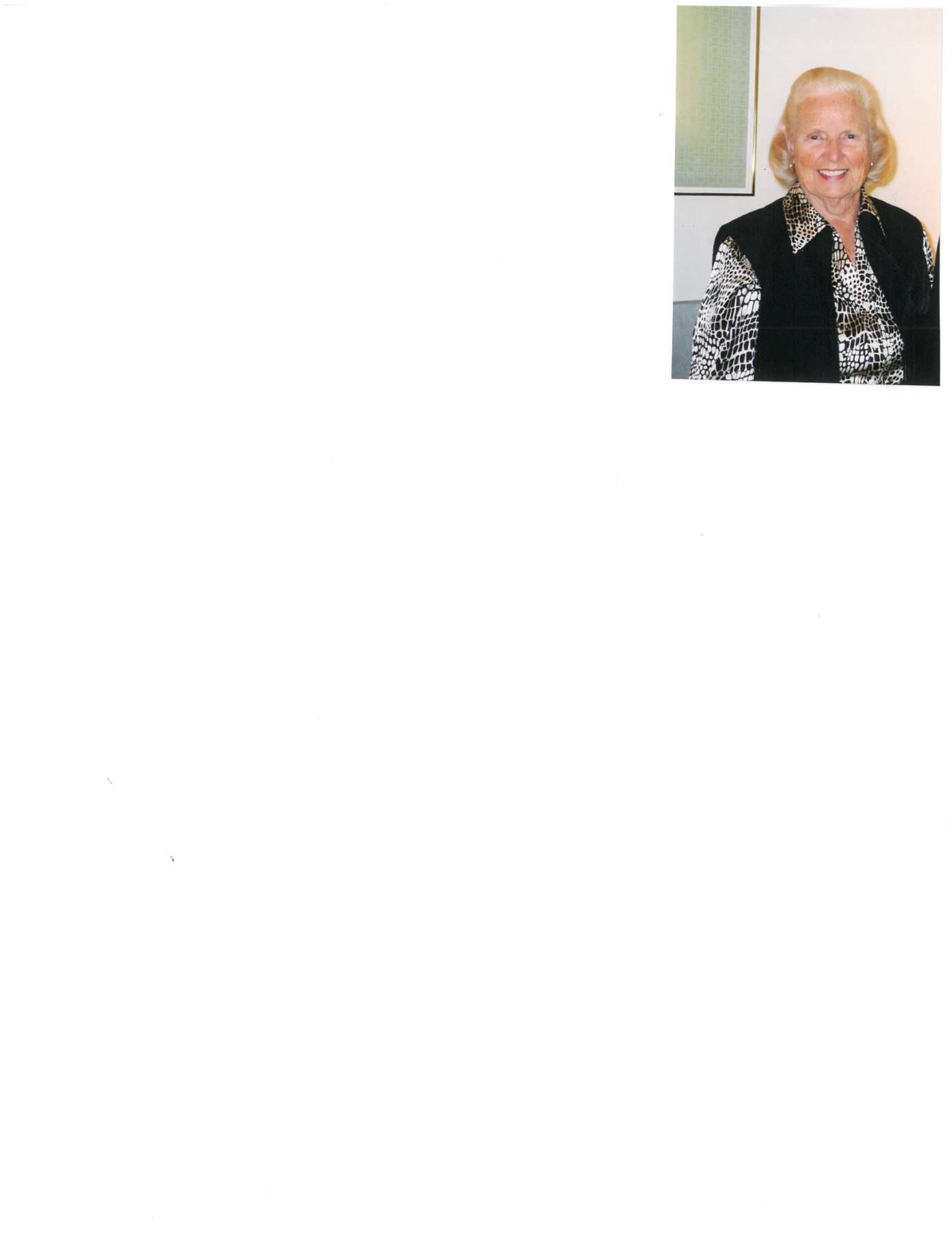 Obituary of Anne Chase