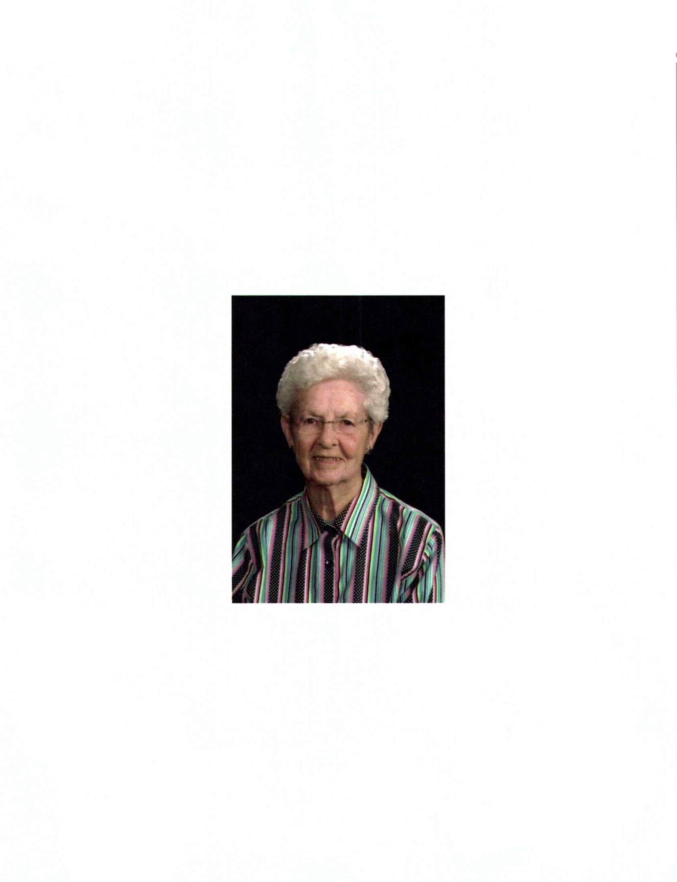 Obituary of Betty Audean Weishaupt