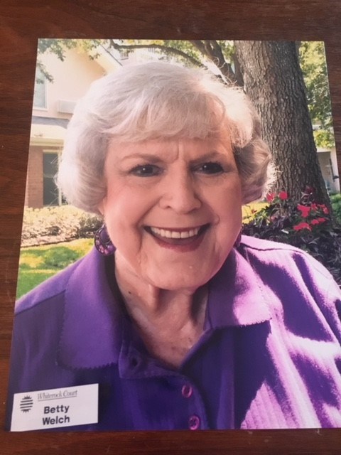 Obituary of Betty Welch