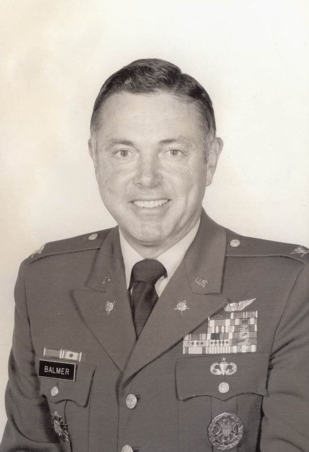 Obituary of Jesmond Dene Dene Balmer Jr., Col., U.S. Army, Ret.