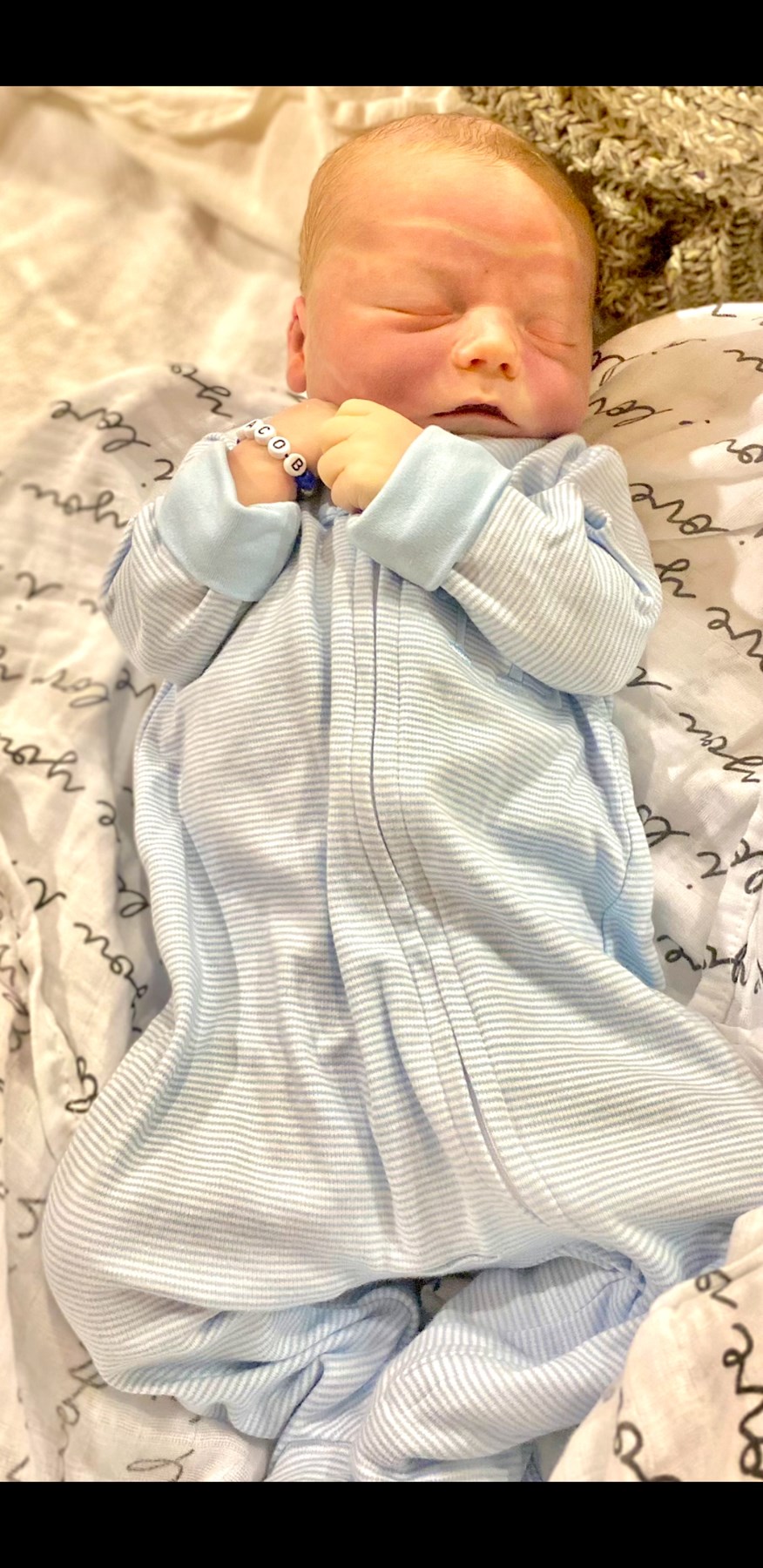 Obituary of (Infant) Jacob Tiegen Langley