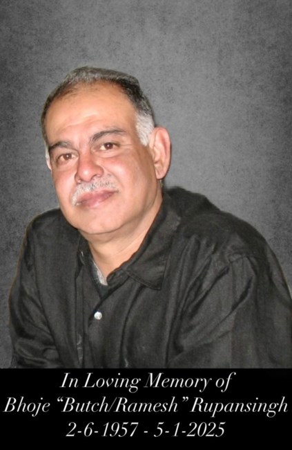 Obituary of Bhoje Rupansingh