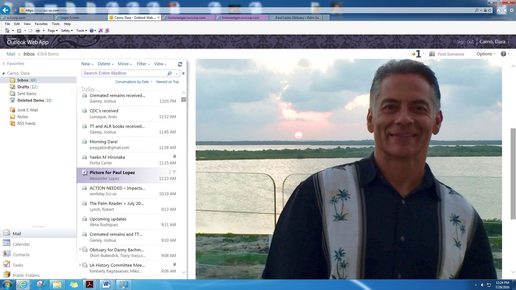 Obituary of Paul Lopez