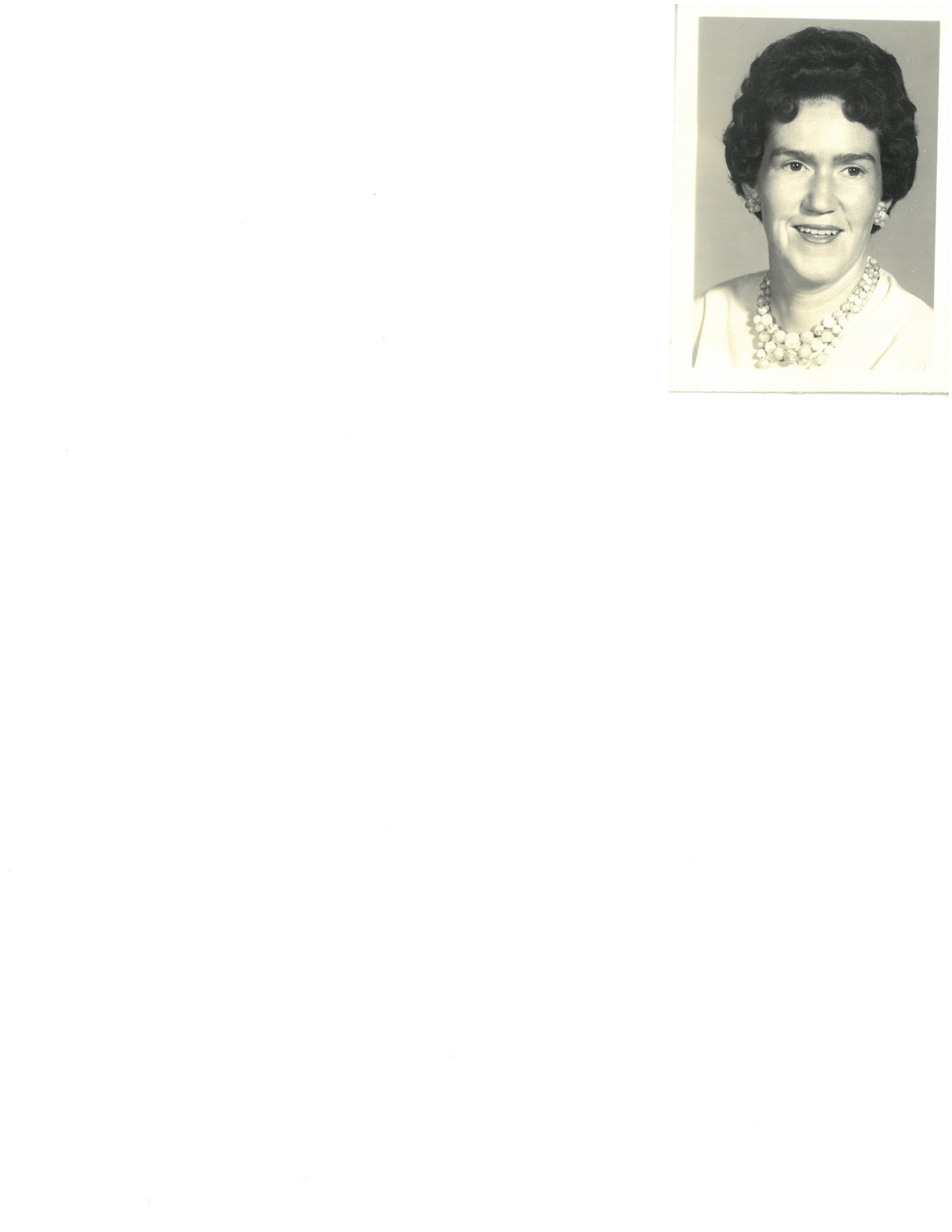 Obituario de Mary Ellen (Tyree) Williams