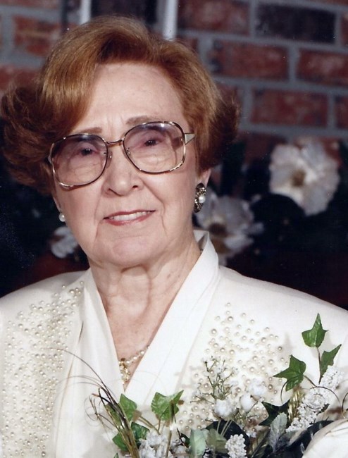 Obituary of Mrs Cecil J Justice Weaver