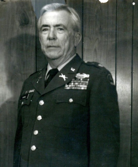 Avis de décès de Lt. Col. Don Nelson Hummel