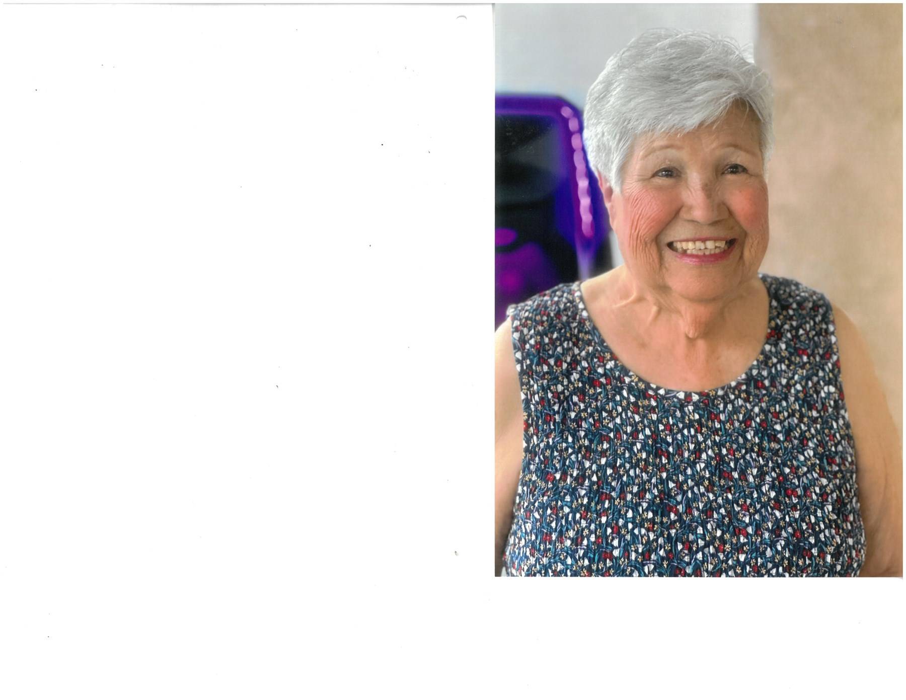 Obituary of Ramona Sanchez