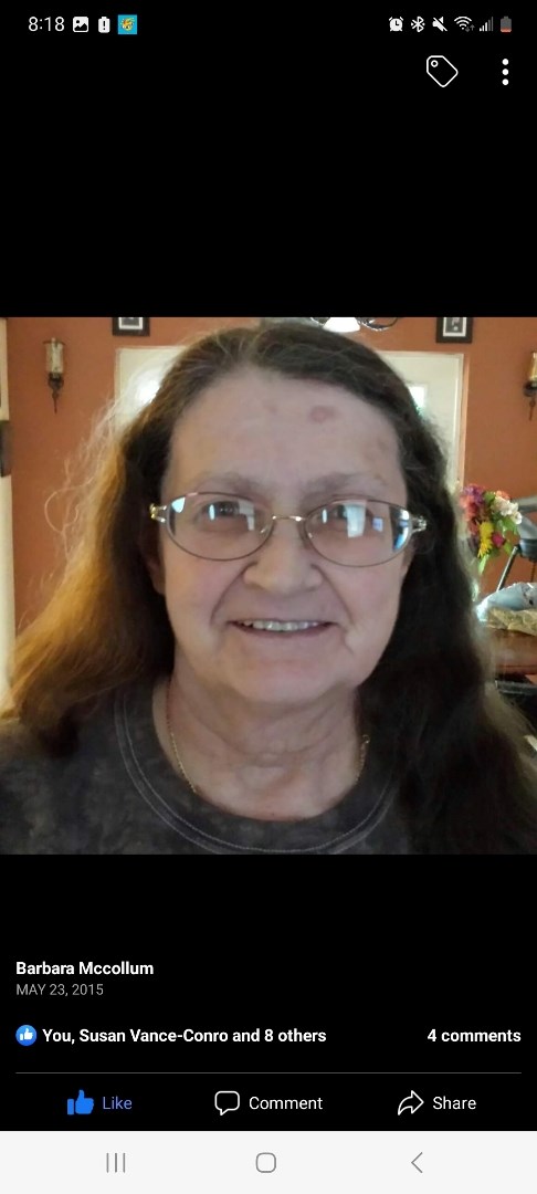 Obituary of Barbara McCollum