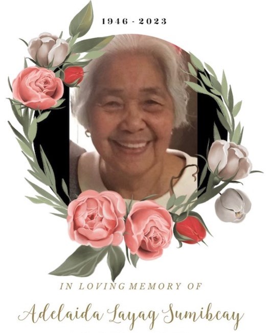 Obituary of Adelaida "Aida" Layag Sumibcay