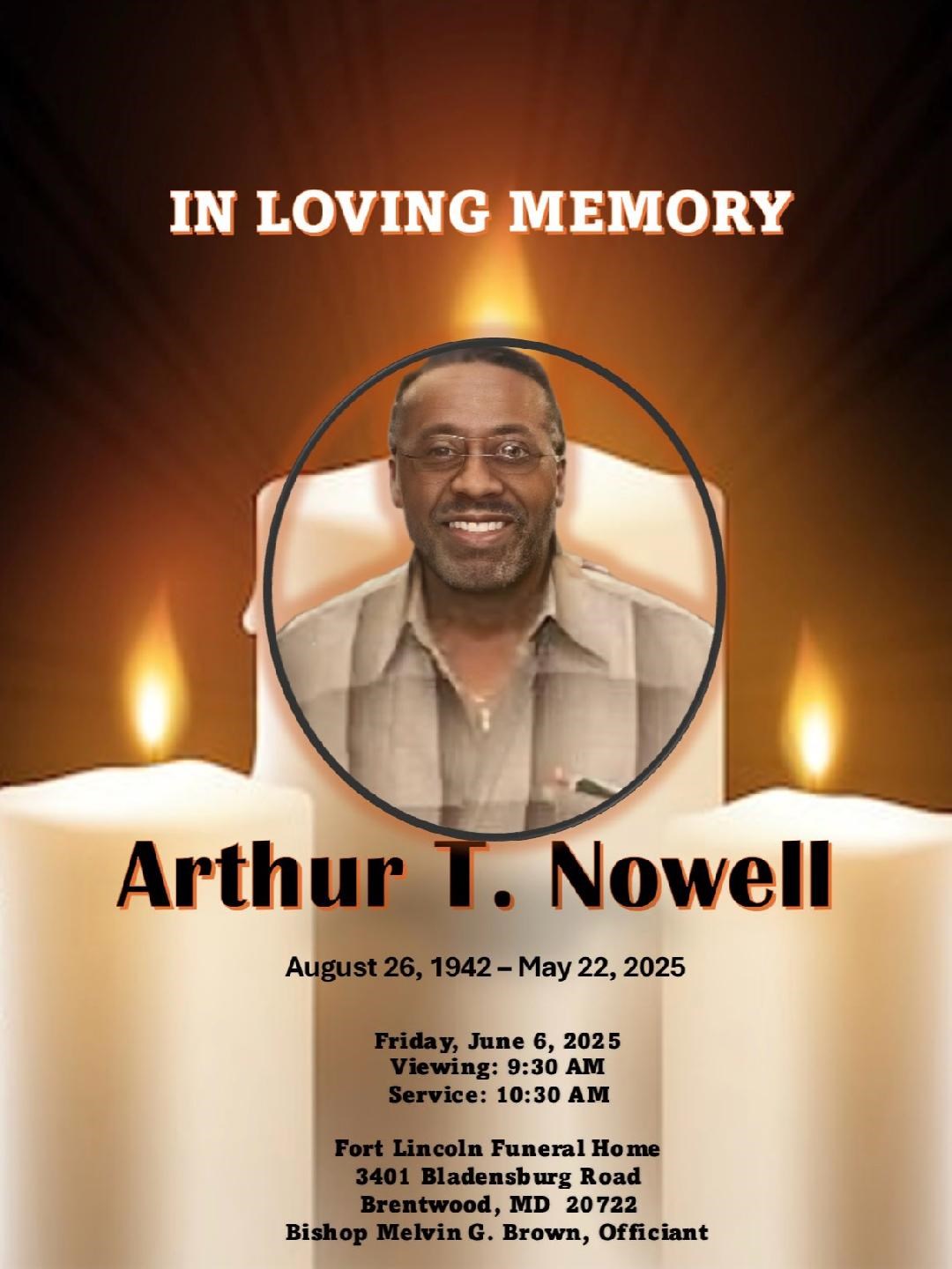 Obituary of Arthur Thomas Nowell