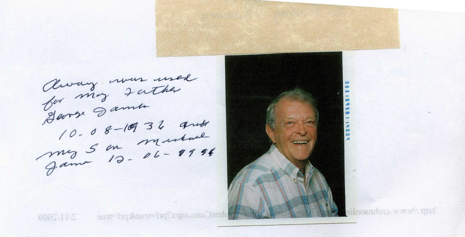 Obituary of James "Red-Eye" Joseph Mangan