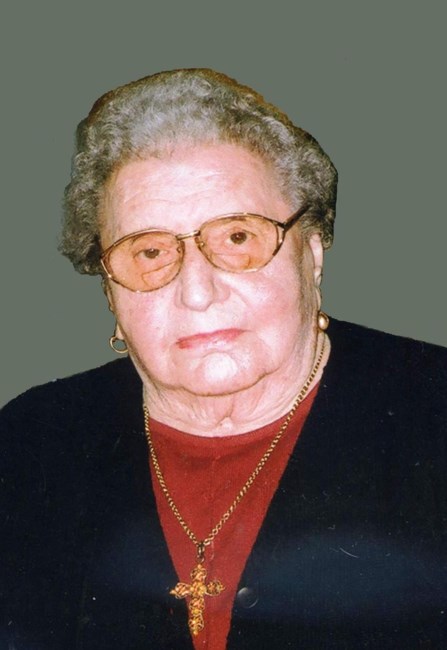 Obituario de Maria (Amalia) Baldasso