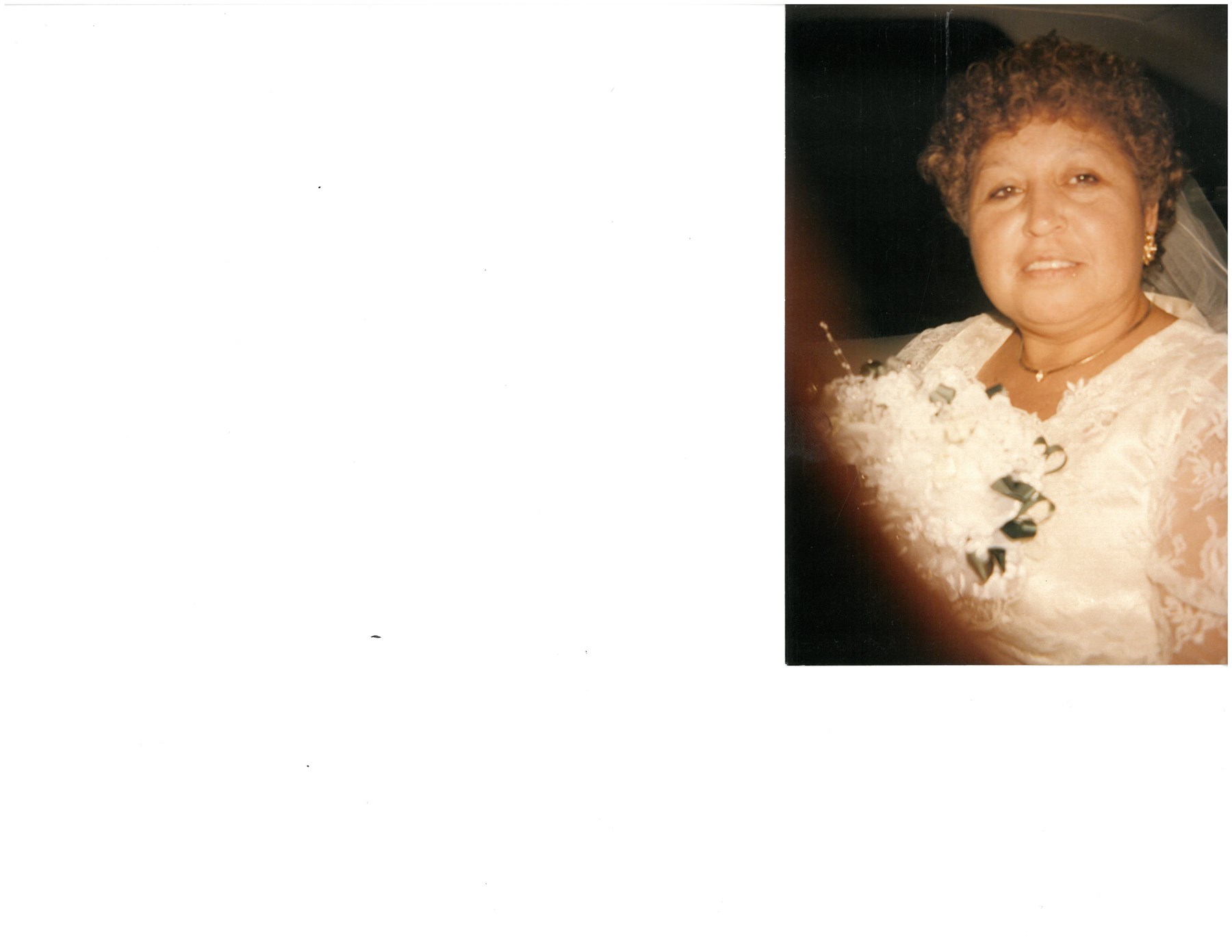 Obituary of Maria Saldana Montez