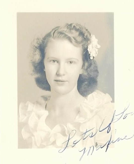 Obituary of Maxine Alice Orr Williams