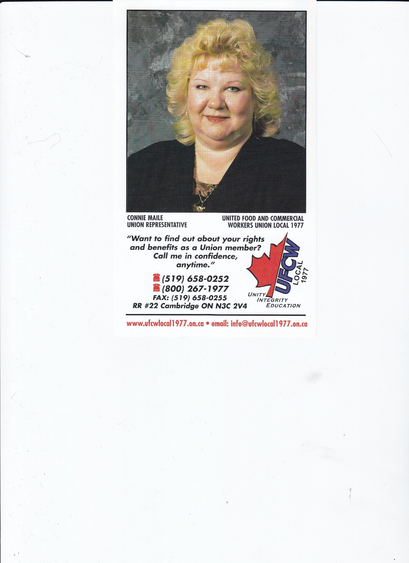 Obituary of Constance Margaret Elsie Maile