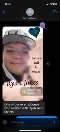 Obituary of Ryan Elliot Jones