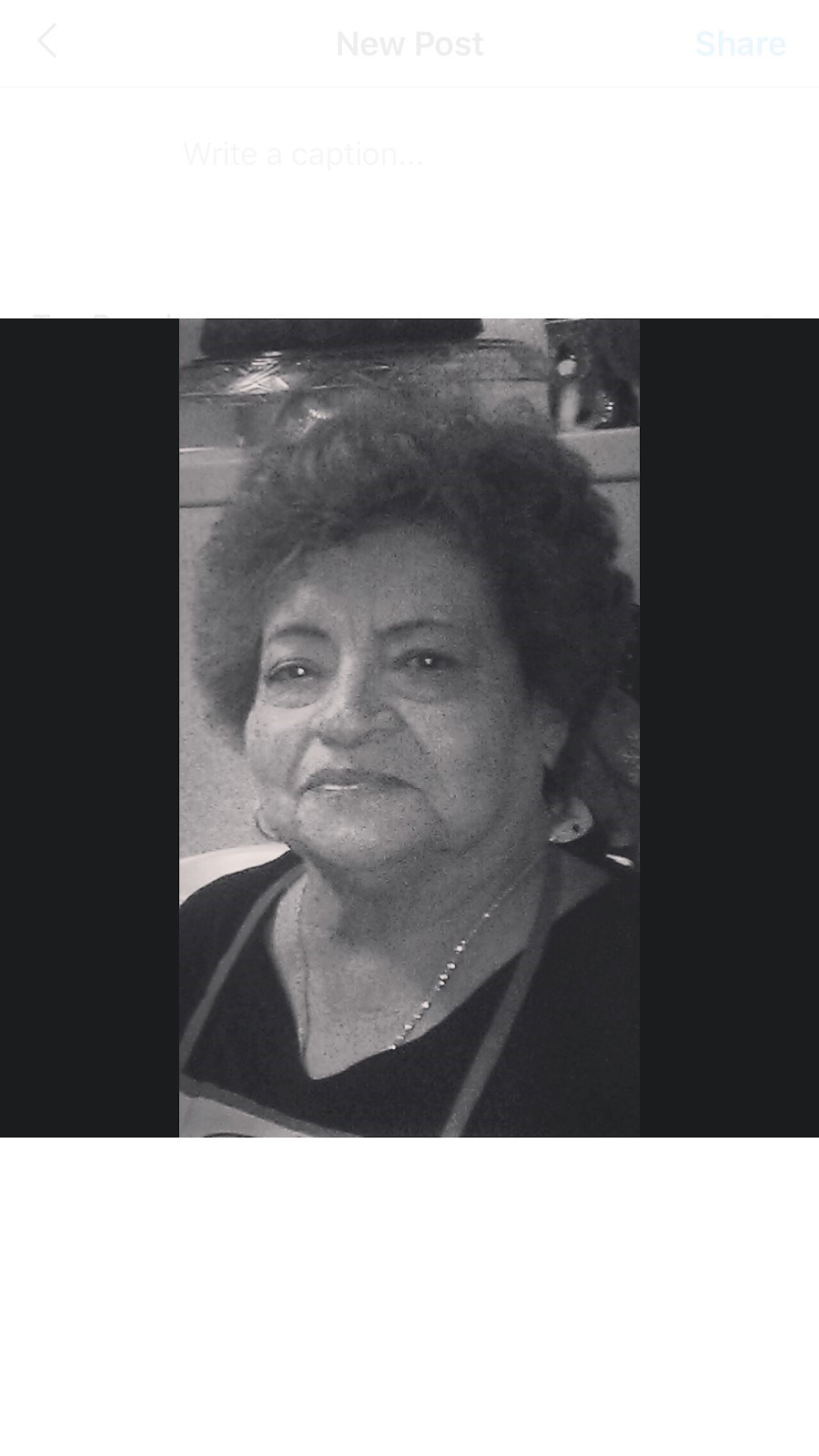 Obituary of Maria Carolina Castañon