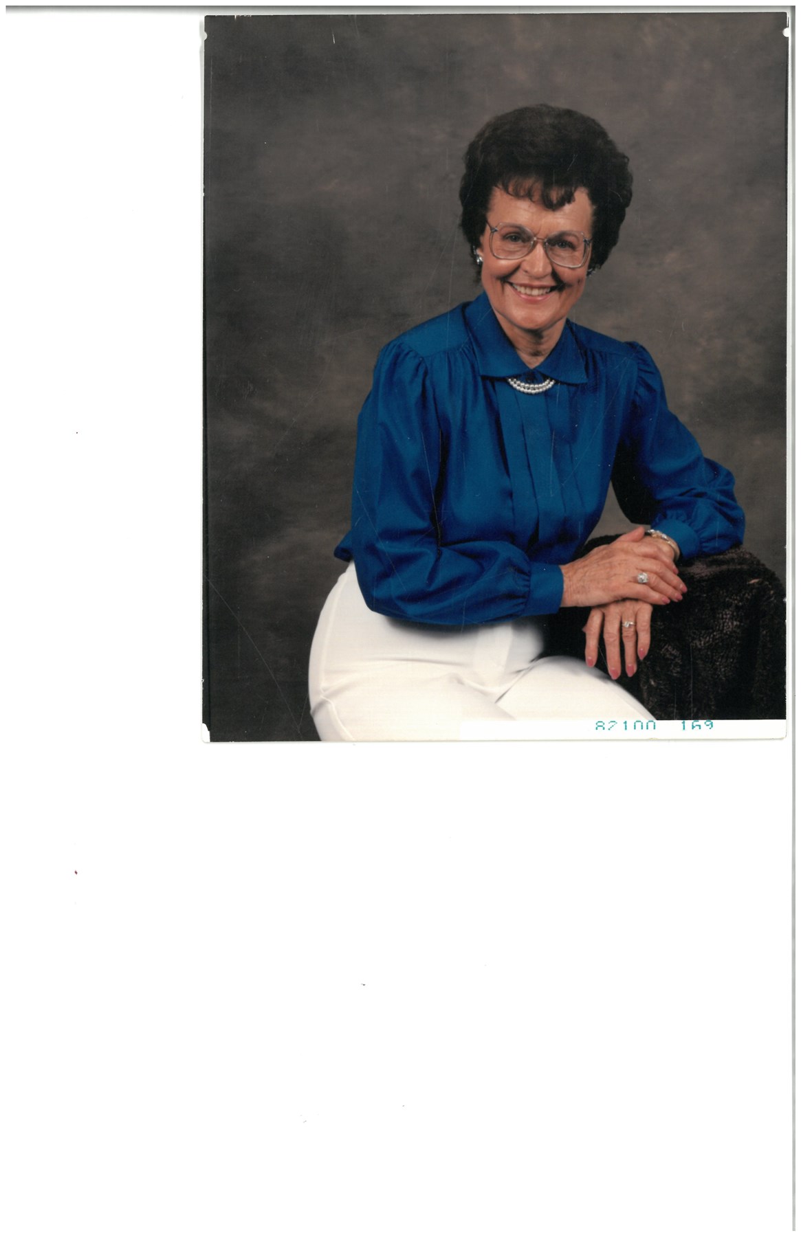 Obituary of Eva Ouret Faudree