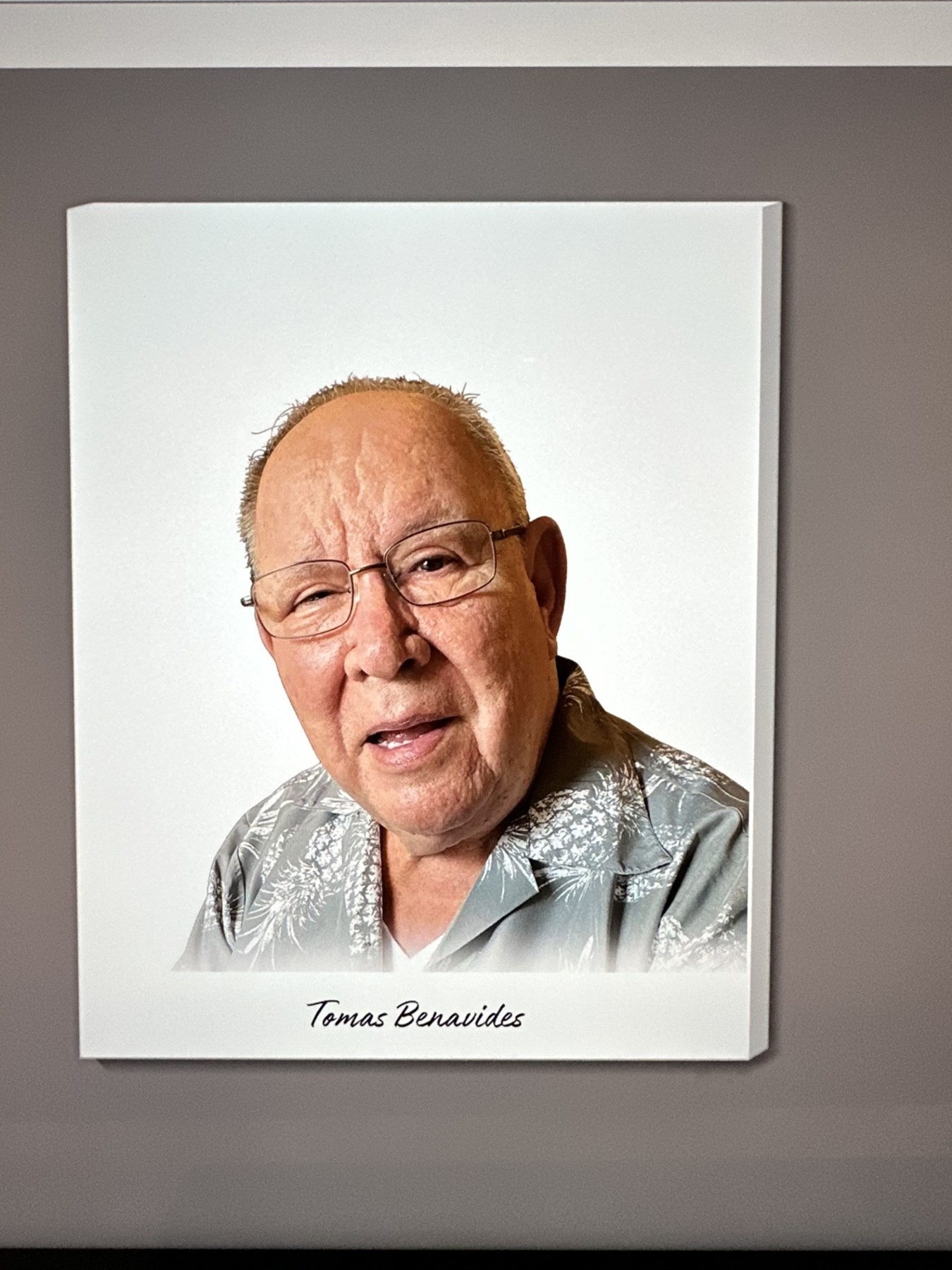 Obituary of Tomas Gonzalez Benavides