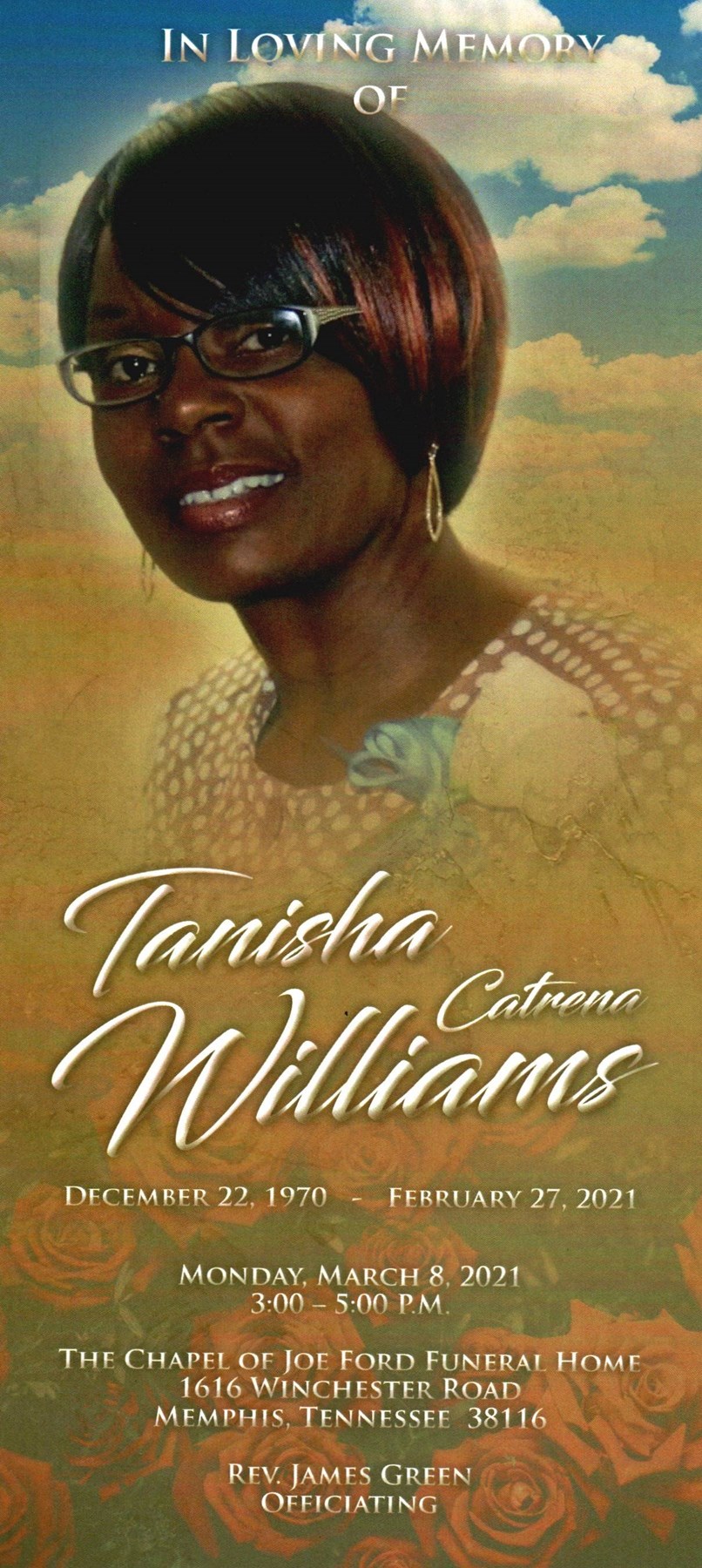 Obituary of Tanisha Catrena Williams