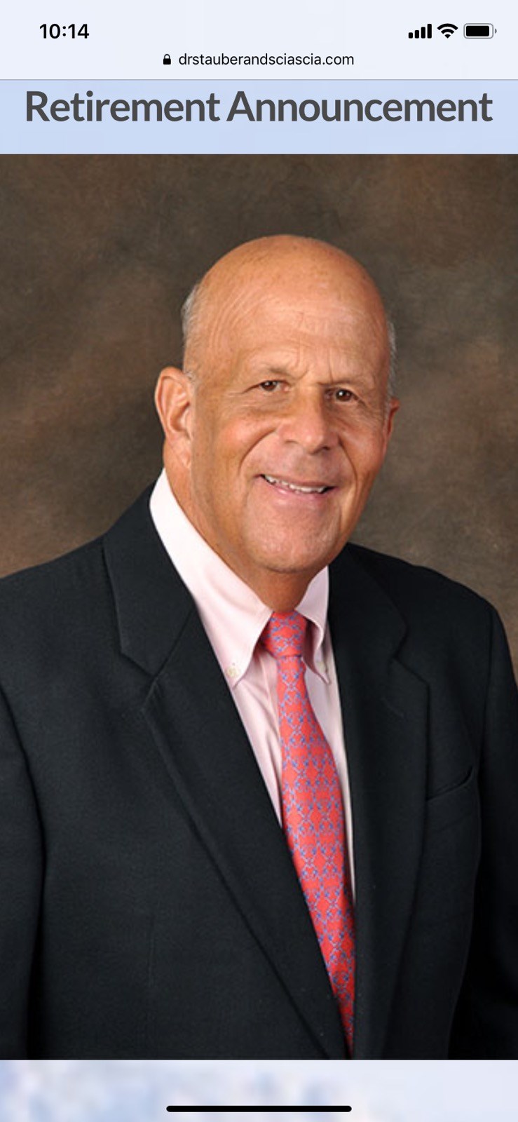 Obituary of Donald J. Tauber