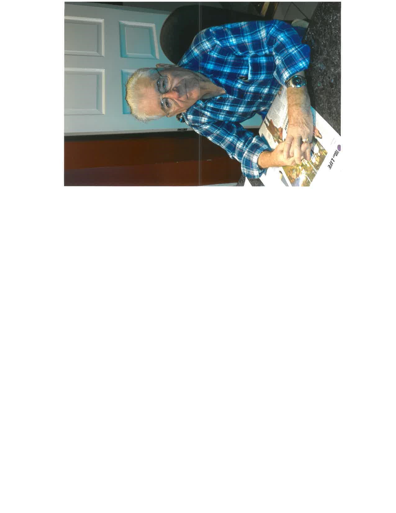 Avis de décès de George Joseph Kelly