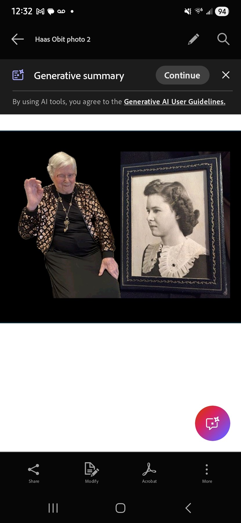 Obituary of Lavelle Edith Haas