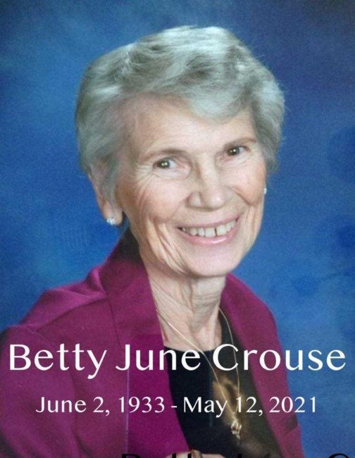 Obituary of Betty June Crouse