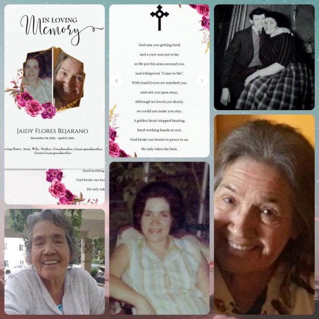 Obituary of Jaidy Flores