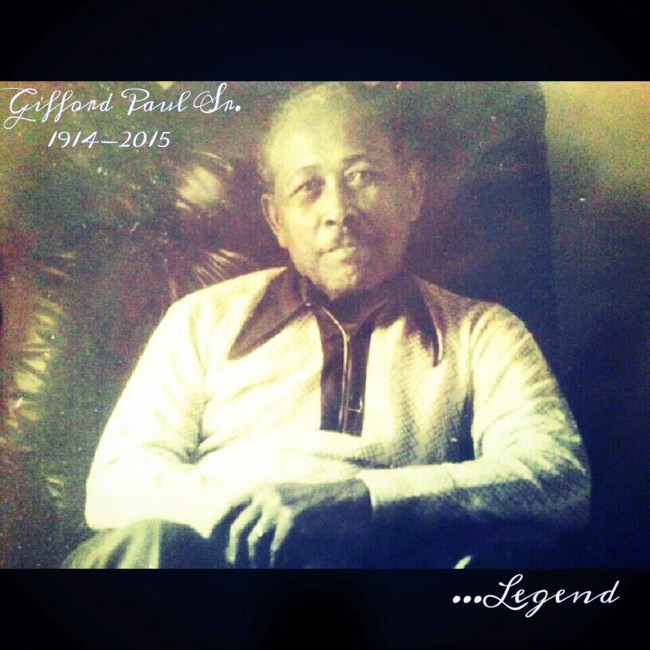 Obituary of Gifford Paul, Sr.