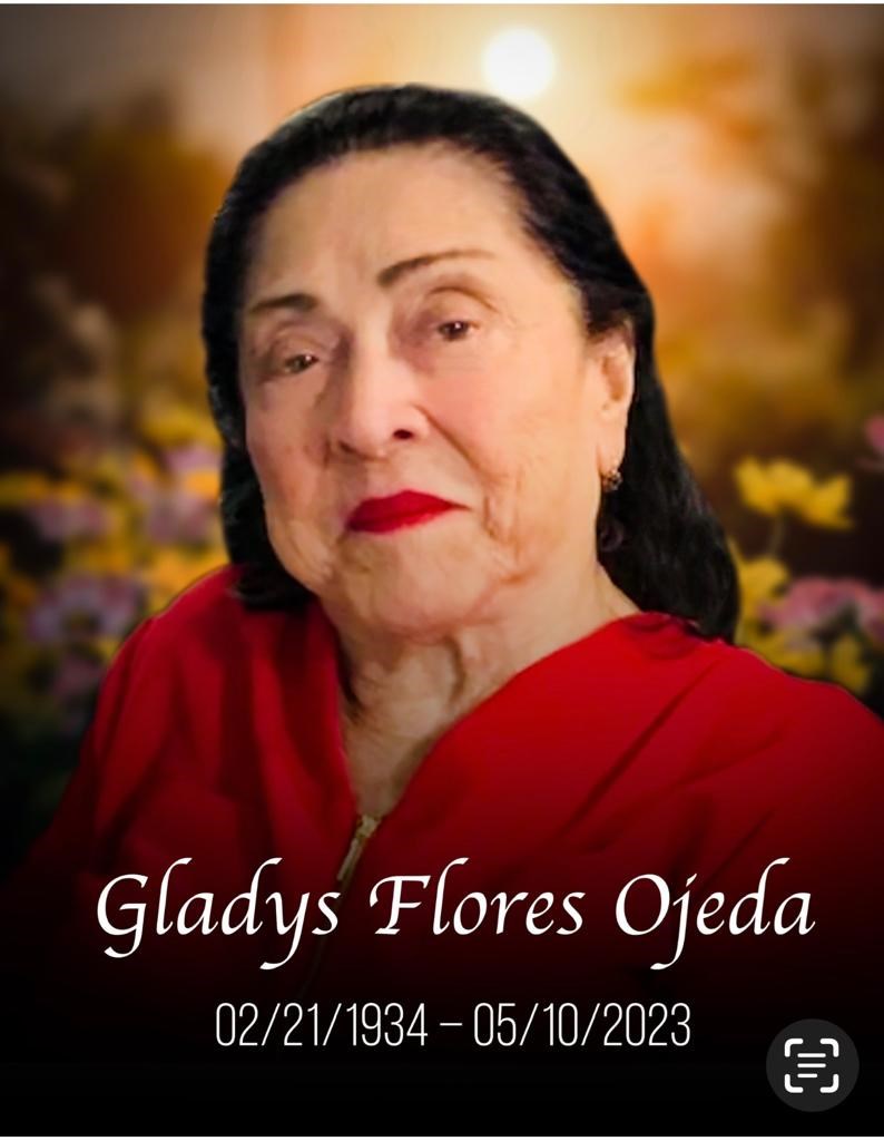 Obituario de Gladys Flores