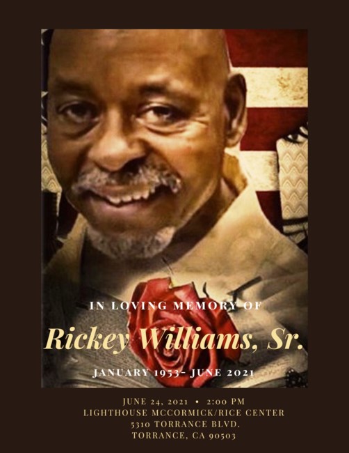 Obituary of Rickey Williams
