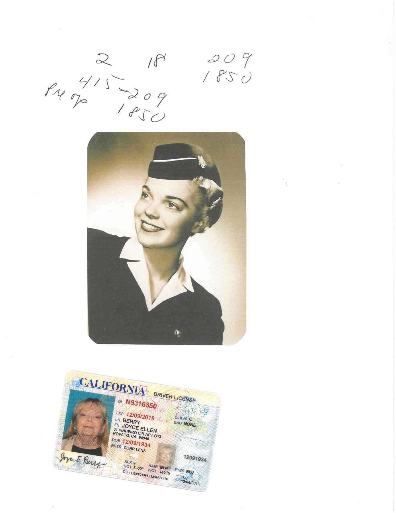 Obituary of Joyce Ellen Berry