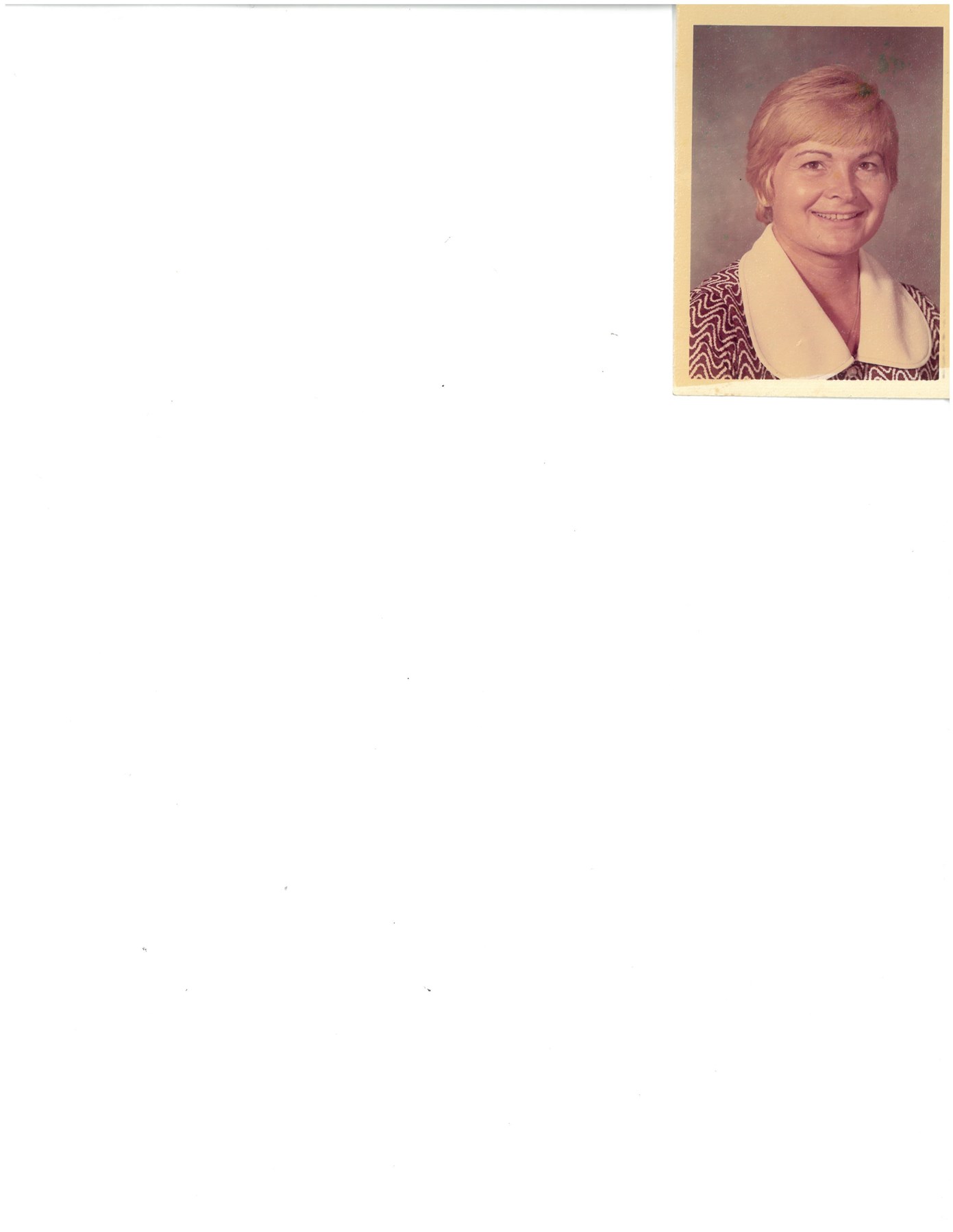 Obituary of Florence May McGilvray