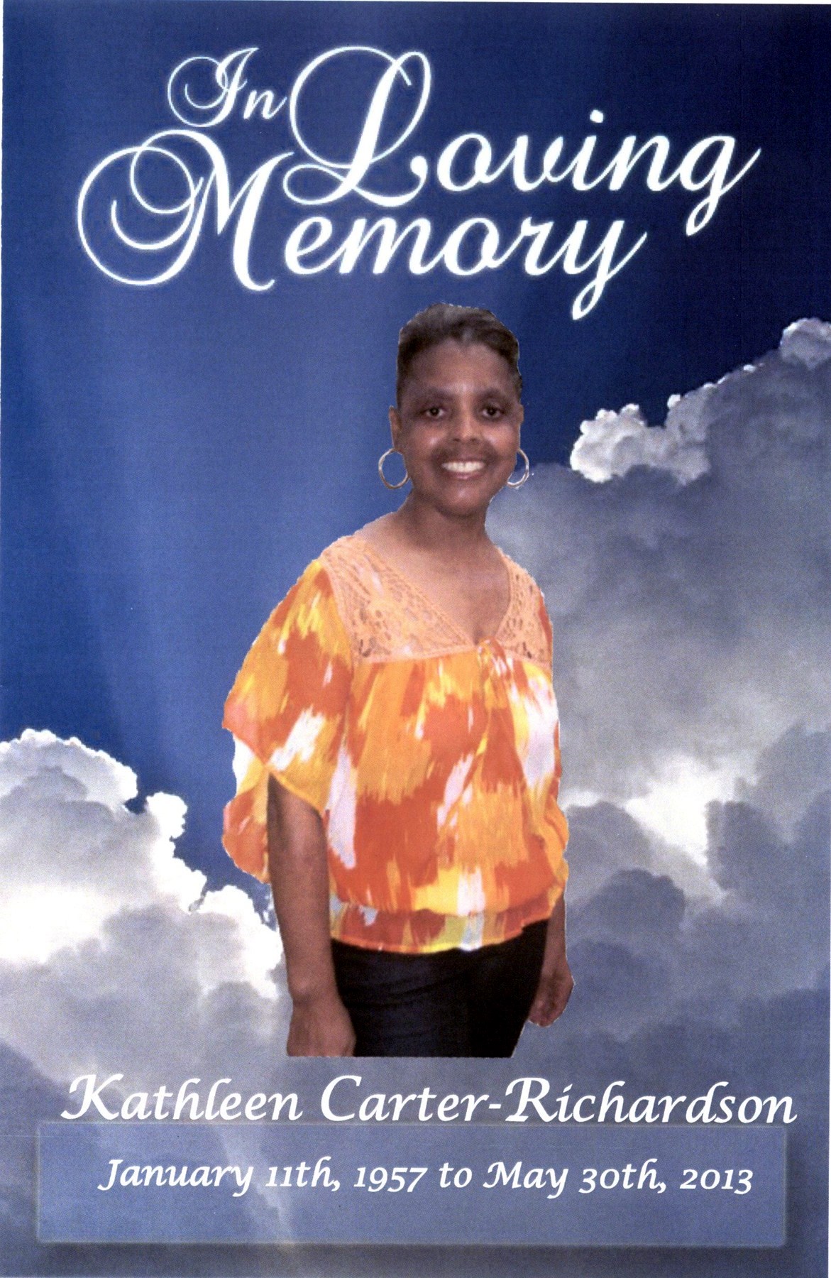 Kathleen CarterRichardson Obituary Brooklyn, NY