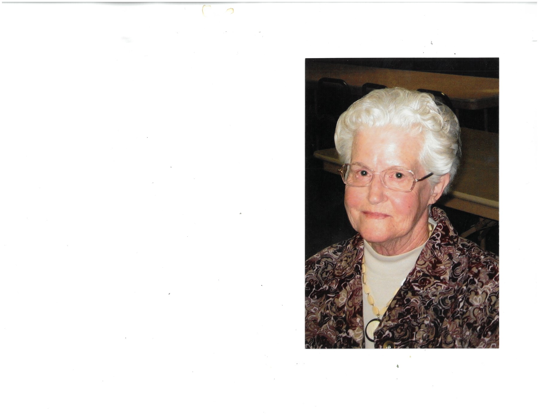 Obituary of Mrs. Mary Virginia Long