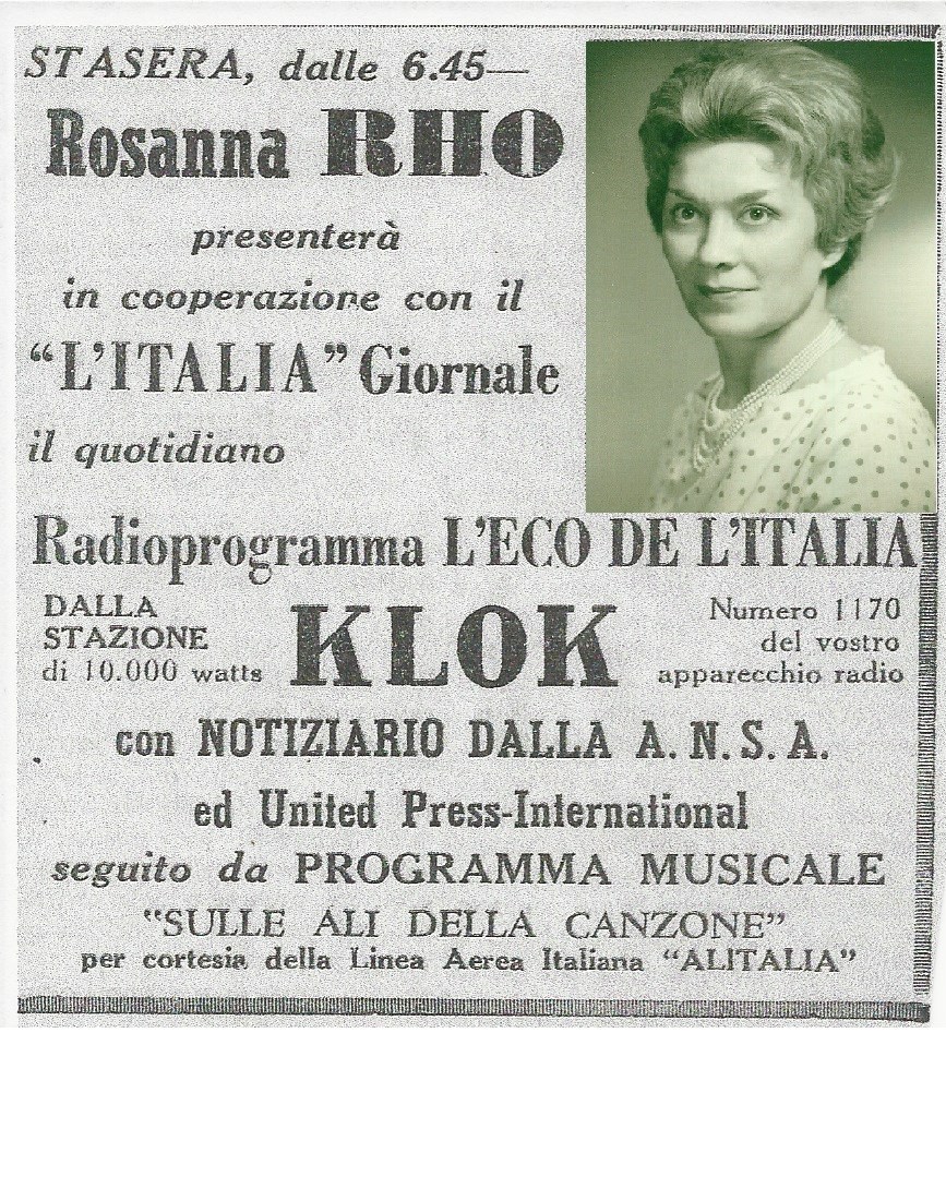 Dainelli Rho Obituary Las Vegas Nv Rosa dainelli was an italian doctor who was working in ethiopia during world war ii, when the her true name was rosa dainelli and some sources claim the date of attack was actually 15 september. dainelli rho obituary las vegas nv